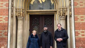 Συνάντηση Αντιπεριφερειάρχη Ρεθύμνης και Δημάρχου Ανωγείων με τον Μητροπολίτη Αυστρίας και Έξαρχο Ουγγαρίας, κ. Αρσένιο