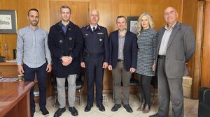 Το νέο αστυνομικό διευθυντή Ρεθύμνου συνάντησε η Ένωση Αξιωματικών ΕΛ.ΑΣ.