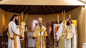 Πανηγυρική χειροτονία διακόνου από τον Αρχιεπίσκοπο Αυστραλίας