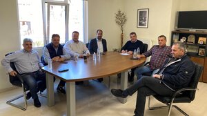 Συνάντηση Γιάννη Κεφαλογιάννη με τον Δήμαρχο Αγίου Βασιλείου