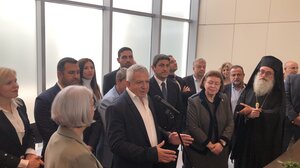 Στα εγκαίνια του Μουσείου Μεσαράς ο δήμαρχος Φαιστού