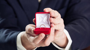 Φλώρινα: Πρόταση γάμου... στο χιόνι