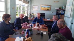 Επίσκεψη αντιπροσωπείας του ΣΥΡΙΖΑ – ΠΣ Λασιθίου στη ΔΕΥΑ Σητείας