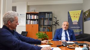 Στον Περιφερειακό Διευθυντή Εκπαίδευσης ο Αλέξης Καλοκαιρινός