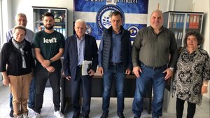 Συνάντηση της Ένωσης Αστυνομικών Υπαλλήλων Λασιθίου με τον Μανόλη Θραψανιώτη