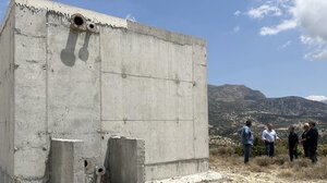 Έτοιμη η νέα δεξαμενή ύδρευσης στην περιοχή  «Σταυριά» ΒΔ του φράγματος Μπραμιανών