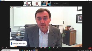 Στο συνέδριο του Ευρωπαϊκού Προγράμματος "BlueAir ADRION" ο Γ. Αλεξάκης