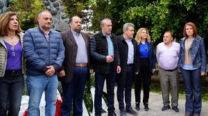 Μαζί με τους άλλους υποψηφίους του ΣΥΡΙΖΑ στις πρωτομαγιάτικες εκδηλώσεις ο Γ. Μανουράς