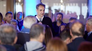 Μητσοτάκης από Κεφαλονιά: Σήμερα υπάρχει μόνο μία καθαρή πρόταση διακυβέρνησης