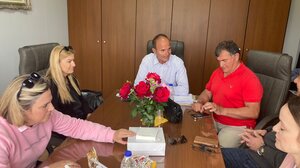 Σειρά επαφών της Σέβης Βολουδάκη