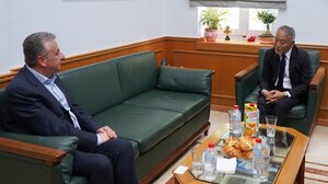 Στον Περιφερειάρχη Κρήτης και τον Δήμαρχο Ηρακλείου ο Πρέσβη της Ιαπωνίας στην Ελλάδα