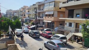 Λάδια σε κεντρικό δρόμο του Ηρακλείου - Ατύχημα με δίκυκλο