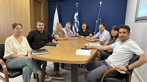 Συνάντηση Δημάρχου Ιεράπετρας με τον δρ Αλέξιο Τζομπανάκη Αρχιτέκτονα – Μηχανικό με θέμα τη μελέτη της ανέγερσης του νέου κτιρίου της Αρχαιολογικής Συλλογής