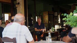 Επίσκεψη Αλέξη Καλοκαιρινού στον Άγιο Σύλλα