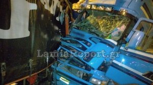 Φθιώτιδα: Νταλίκες συγκρούστηκαν στην εθνική οδό