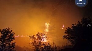 Η καταστροφική πυρκαγιά μέσα από τον δορυφόρο του ΙΤΕ!