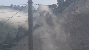 Ο σεισμός στην Αταλάντη προκάλεσε κατολίσθηση στην Τραγάνα