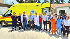 Σε κυκλοφορία τα νέα 4Χ4 ασθενοφόρα στα Κέντρα Υγείας Μοιρών και Σπηλίου