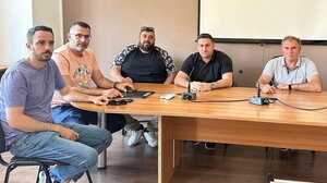 Συνάντηση Καλαντζάκη με τον Σύλλογο Καφέ-Εστίασης και Μέλη του Εμπορικού Συλλόγου