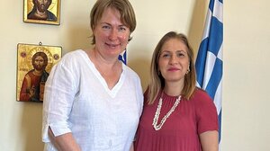 Στην Αποκεντρωμένη Διοίκηση Κρήτης η Πρέσβης της Εσθονίας 