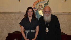 Στον Αρχιεπίσκοπο Αθηνών η Υπουργός Τουρισμού