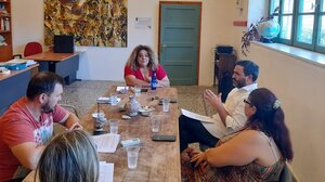 Στο 9ο Δημοτικό Σχολείο Ηρακλείου ο Γιώργος Σισαμάκης