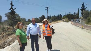 Ολοκληρώθηκαν τα έργα βελτίωσης της οδικής ασφάλειας στο τμήμα Μοιρών - Τυμπακίου