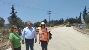 Μεσαρά: Συνεχίζονται οι εργασίες βελτίωσης της οδικής ασφάλειας στο τμήμα Μοιρών – Τυμπακίου 