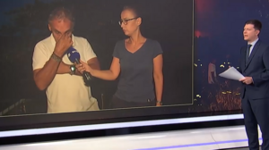 Σοκαρισμένοι ο εικονολήπτης και η δημοσιογράφος της ΕΡΤ που κατέγραψαν την πτώση του Canadair