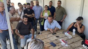 Δήμος Μαλεβιζίου: Στο αμαξοστάσιο καθαριότητας ο Δ. Πιτσικάκης