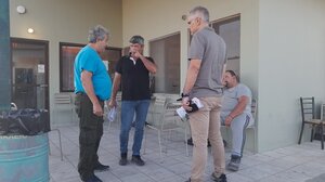 Περιοδεία Δουλουφάκη στην Υπηρεσία καθαριότητας του δήμου