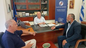 Στο Επιμελητήριο Ηρακλείου για τα προβλήματα των αγροτών ο Πρίαμος