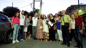 Στην ιστορική συνοικία της Φορτέτσας ο Αλέξης Καλοκαιρινός