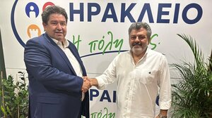 Ο Μύρων Παντελάκης υποψήφιος με τον Μιχάλη Καραμαλάκη