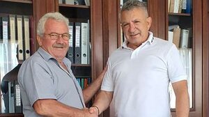 Με τον Γρηγόρη Νικολιδάκη στο Δήμο Φαιστού και ο Γιώργος Θεοδωράκης