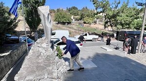 Στο μνημόσυνο για τους πεσόντες της Μεγάλης Βρύσης παρευρέθη ο Λευτέρης Αυγενάκης