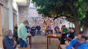 Γ.Κασσελάκης: Περιοδεία στα χωριά Καράνου, Ορθούνι και Κουφός