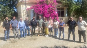 Μιχάλης Κοκολάκης: Επίσκεψη στους αρχαιολογικούς χώρους της Κουμάσας και της παλαιοχριστιανικής Βασιλικής της Γόρτυνας στην Μητρόπολη