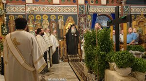 Αρχιερατικός εσπερινός για την εορτή του Τιμίου Σταυρού στο Ναύπλιο