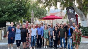 Περιοδεία της Μαρίας Καναβάκη στην ενδοχώρα του Δήμου Ηρακλείου