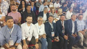 Στην τελετή έναρξης των Μεσογειακών Αγώνων ο Δήμαρχος Χερσονήσου, Γ.Σέγκος