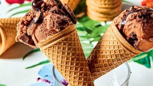 Παγωτό σοκολάτα με ζαχαρούχο γάλα