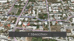 Εργασίες ανακατασκευής πεζοδρομίων από τον Δήμο Χανίων