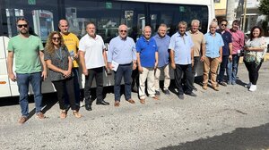 "Συνεργασία Δημοτών": Συναντήσεις με τη διοίκηση του ΚΤΕΛ και τους εργαζόμενους στη ΔΕΥΑΝ