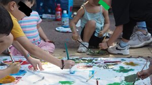 Παιδιά στο Ηράκλειο έστειλαν μήνυμα για τα παιδιά της Παλαιστίνης