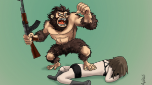 Το σκίτσο του Αρκά για τον πόλεμο στο Ισραήλ