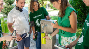 “Ραντεβού στις βρύσες” από τη Greenpeace