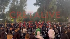 Συγκέντρωση και μηχανοκίνητη πορεία για τον ΟΦΗ - Βίντεο 