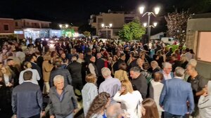 Με έμφαση στα αναπτυξιακά έργα η προεκλογική ομιλία του Μ. Κοκοσάλη