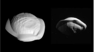 Η NASA δημοσίευσε φωτογραφίες από φεγγάρι "ραβιόλι" που δεν έχετε ξαναδεί